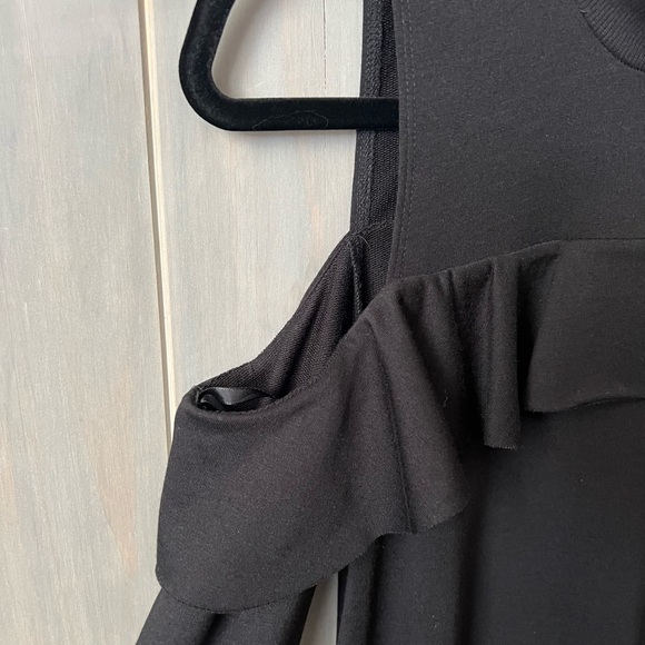 BCBG Generation Black Cold-Shoulder Dress - Picture 3 of 9